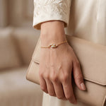 ANVIRA Gold Wave Bracelet — view 4