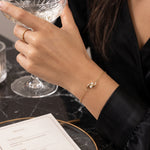 ANVIRA Gold Wave Bracelet — view 5