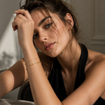 ANVIRA Gold Beaded Chain Bracelet — view 5