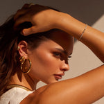 ANVIRA Gold CZ Tennis Bracelet — view 4