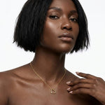 ANVIRA Gold Open Heart Necklace — view 3