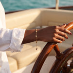 ANVIRA Gold Heart Station Bracelet — view 5