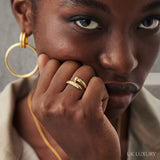 ANVIRA Gold Nail Ring — view 2