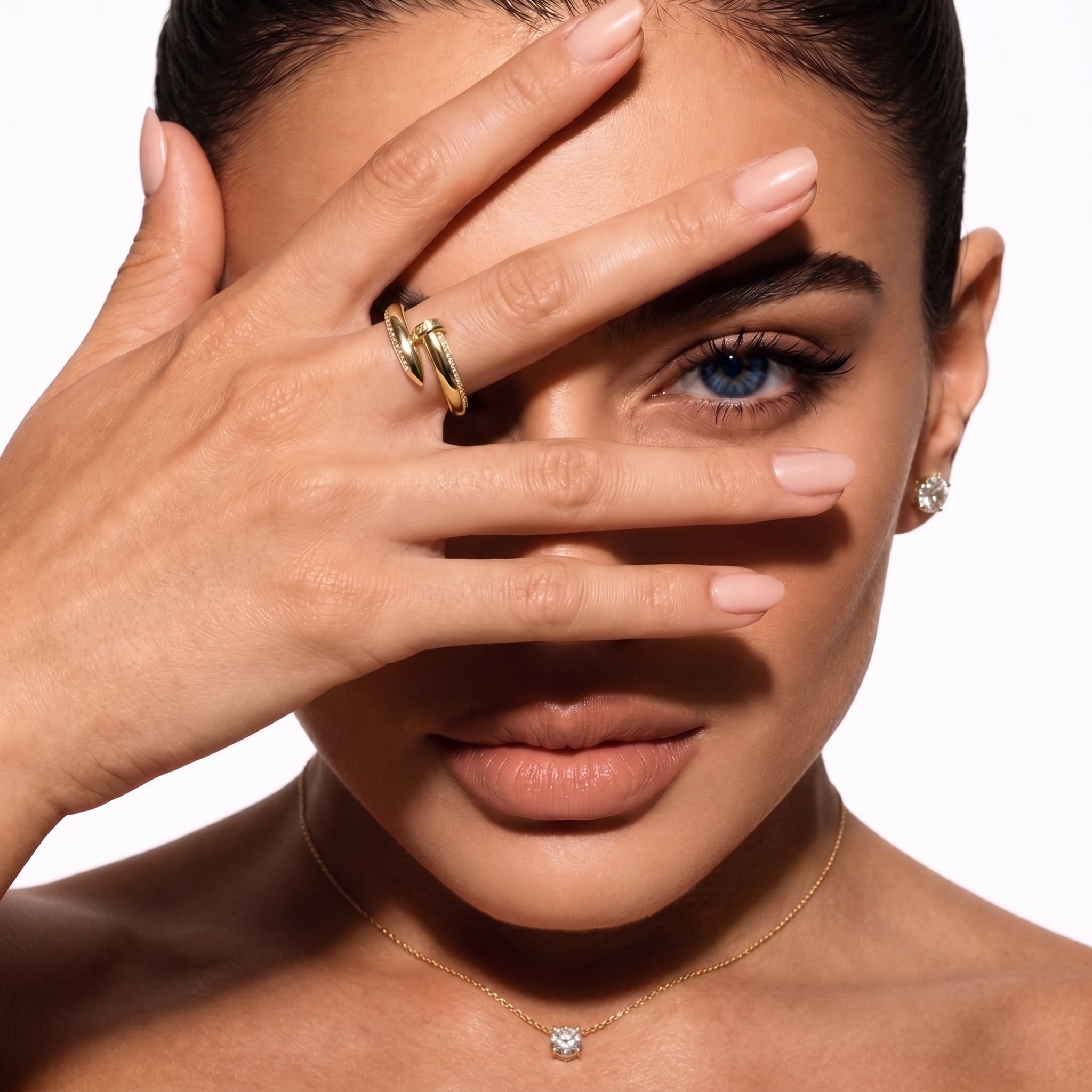 ANVIRA Gold Nail Ring — view 5