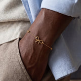 ANVIRA Gold Bow Charm Bracelet — view 7