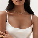 ANVIRA Gold Curb Chain Necklace — view 2