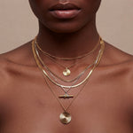 ANVIRA Signature T-Bar Knot Necklace — view 3