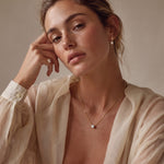 ANVIRA Gold Prong-Set Solitaire Necklace — view 5