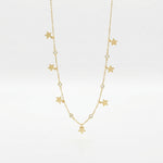 ANVIRA Gold Star Charm Necklace — view 2