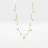 ANVIRA Gold Star Charm Necklace — view 2