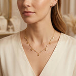ANVIRA Gold Star Charm Necklace — view 5