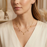 ANVIRA Gold Star Charm Necklace — view 5