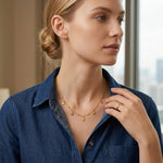 ANVIRA Gold Star Charm Necklace — view 6